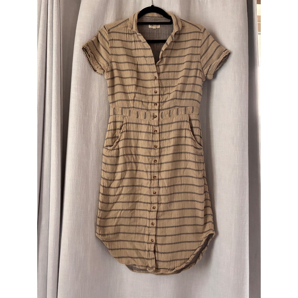 Bridge & Burn Womens Dolores Striped Dress size M